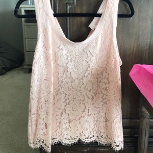 Beautiful lace tank top